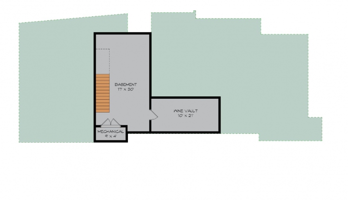 Bay Island Residence concept interior floorplan